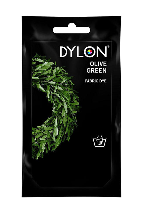 Olive Green Fabric Dye - DYLON Hand Dye 50g No. 34
