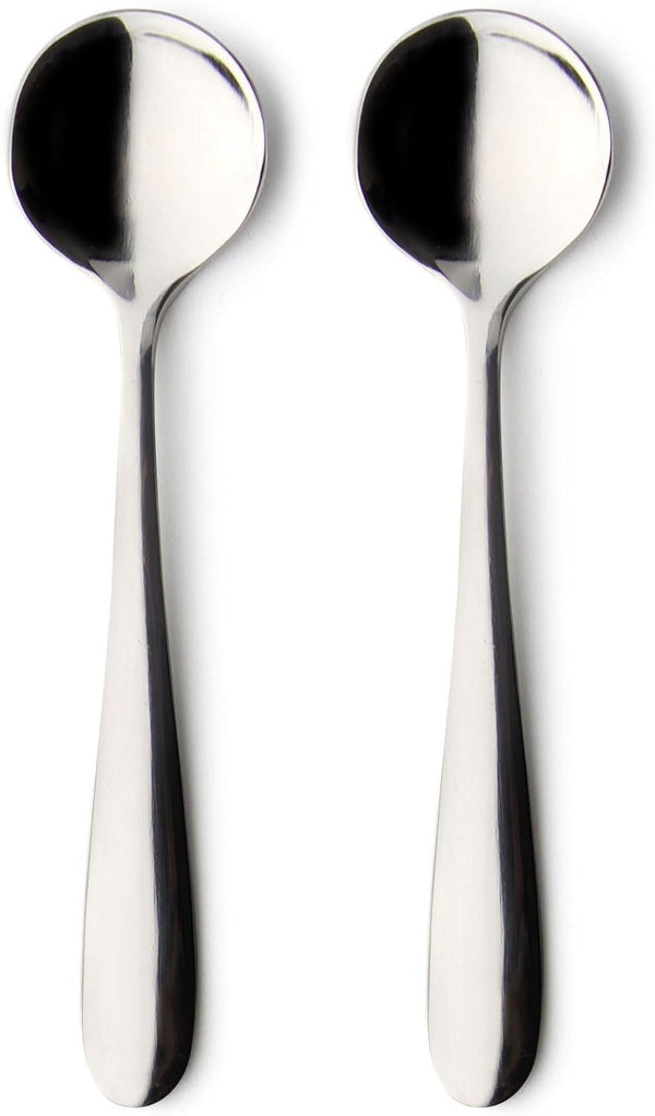 GRUNWERG WINDSOR SALT SPOONS SET OF 2. 2SLTSWDR/C 2SLTSWSR/C