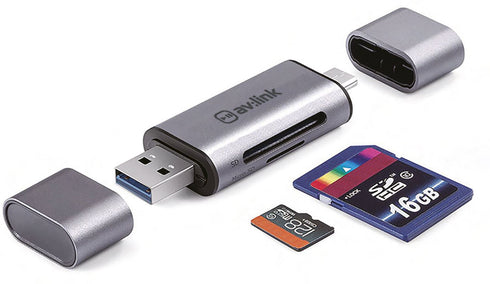 USB Card Reader - AVLINK 3.0 High-Speed 500.110UK