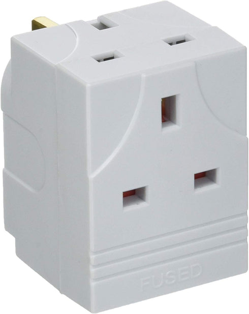 PIFCO 3 Way Adaptor - PIF2063 704754 Multi-Plug Extension