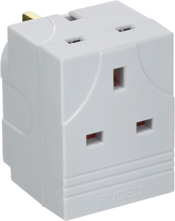 PIFCO 3 Way Adaptor - PIF2063 704754 Multi-Plug Extension