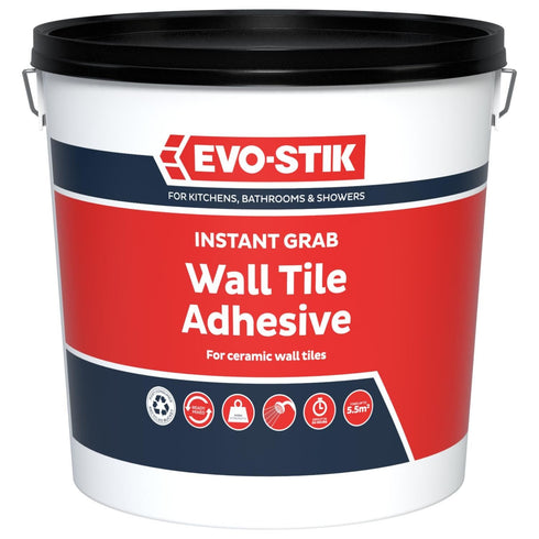 Ceramic Tile Adhesive - EVO-STIK INSTANT GRAB 5L 30812628