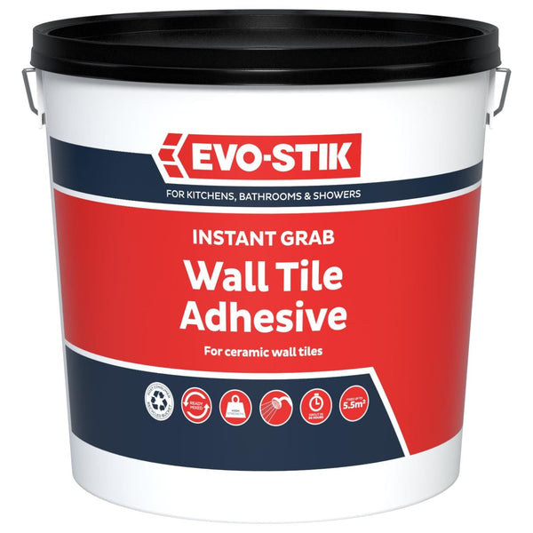 Ceramic Tile Adhesive - EVO-STIK INSTANT GRAB 5L 30812628