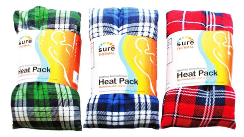 SURE AROMATHERAPY MICROWAVE TARTAN THERMAL HEAT PACK. TH19939