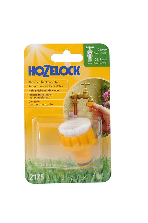 Hozelock Tap Connector 21mm - Secure & Easy-to-Use 21750000