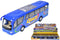 ASSORTED COLOUR DIE CAST COACH TRAVEL BUS. TY7773