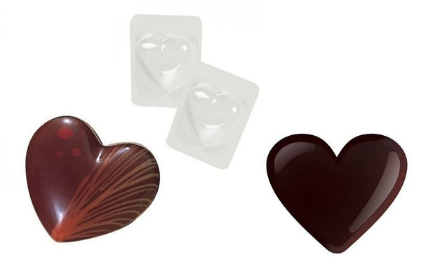 JUMBO HEART SHAPE CHOCOLATE MOULD CAKE DECORATION CRAFT MOLD. PI737011