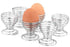 Chrome Egg Cups - APOLLO SPIRAL 6 Pack AP1689