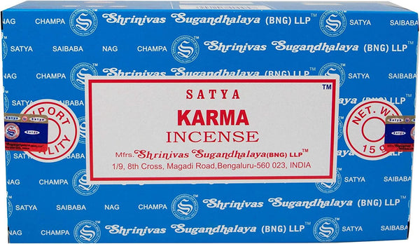 Satya Karma Incense Sticks 15g - Pack of 12 | SatyaKarma