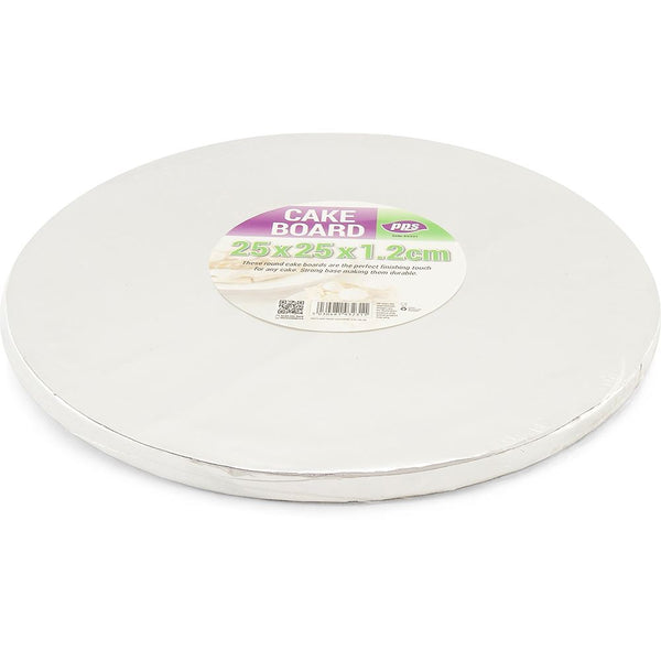Silver Cake Board - 10 Inch Round Pack of 5 | PPS93231