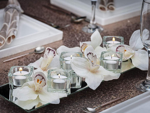 BOLSIUS TEALIGHT CANDLE WHITE 8 HRS PACK OF 50. 103630519700