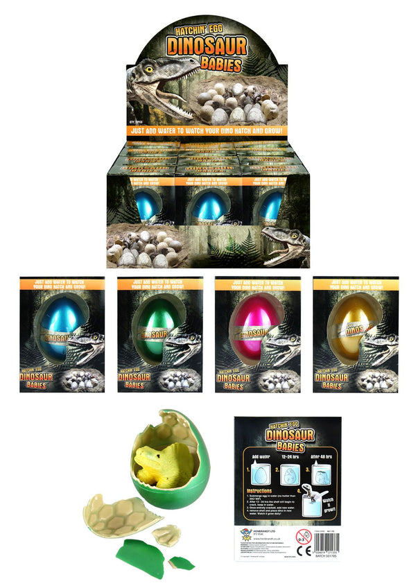 Dino Egg Toy - Assorted Colour Growing Dinosaur Egg N21133